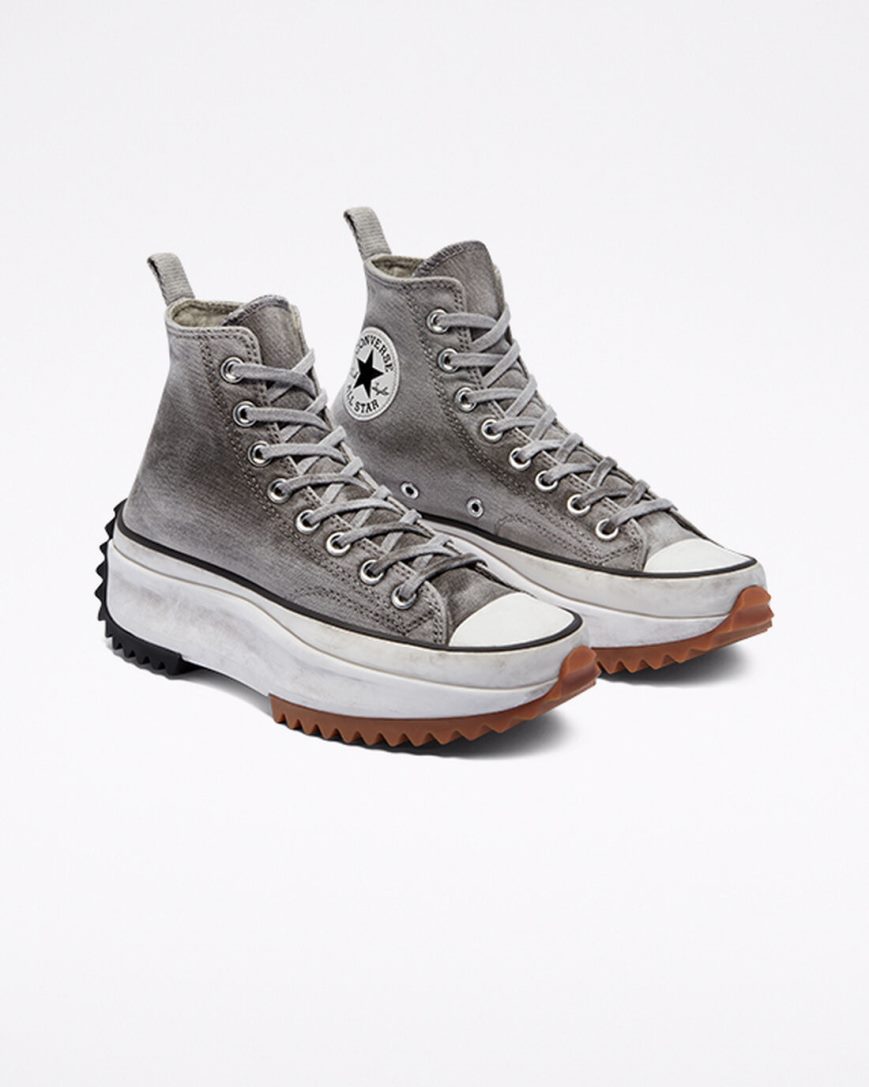 Topanky Na Platforme Converse Run Star Hike Smoked Platene Vysoke Damske Biele | SK JACEF5